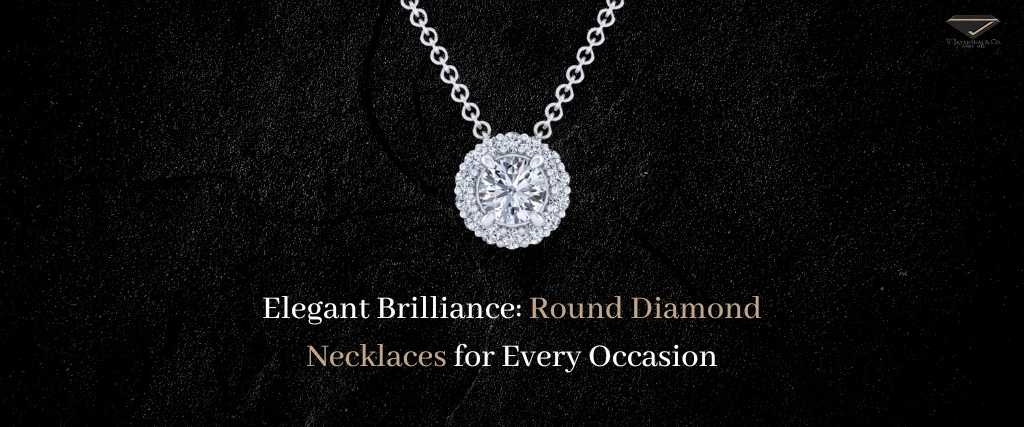 Round Diamond Necklaces